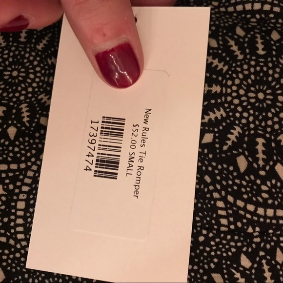 Cotton Candy LA Cutout Tie Romper *In black* - Picture 8 of 8